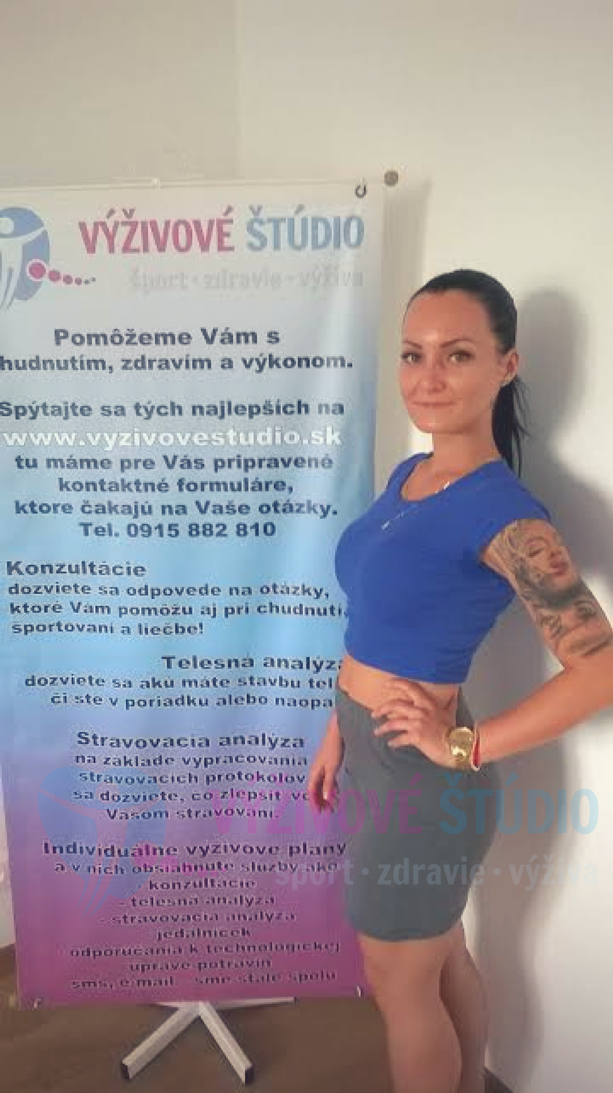 Klientka výživového štúdia
